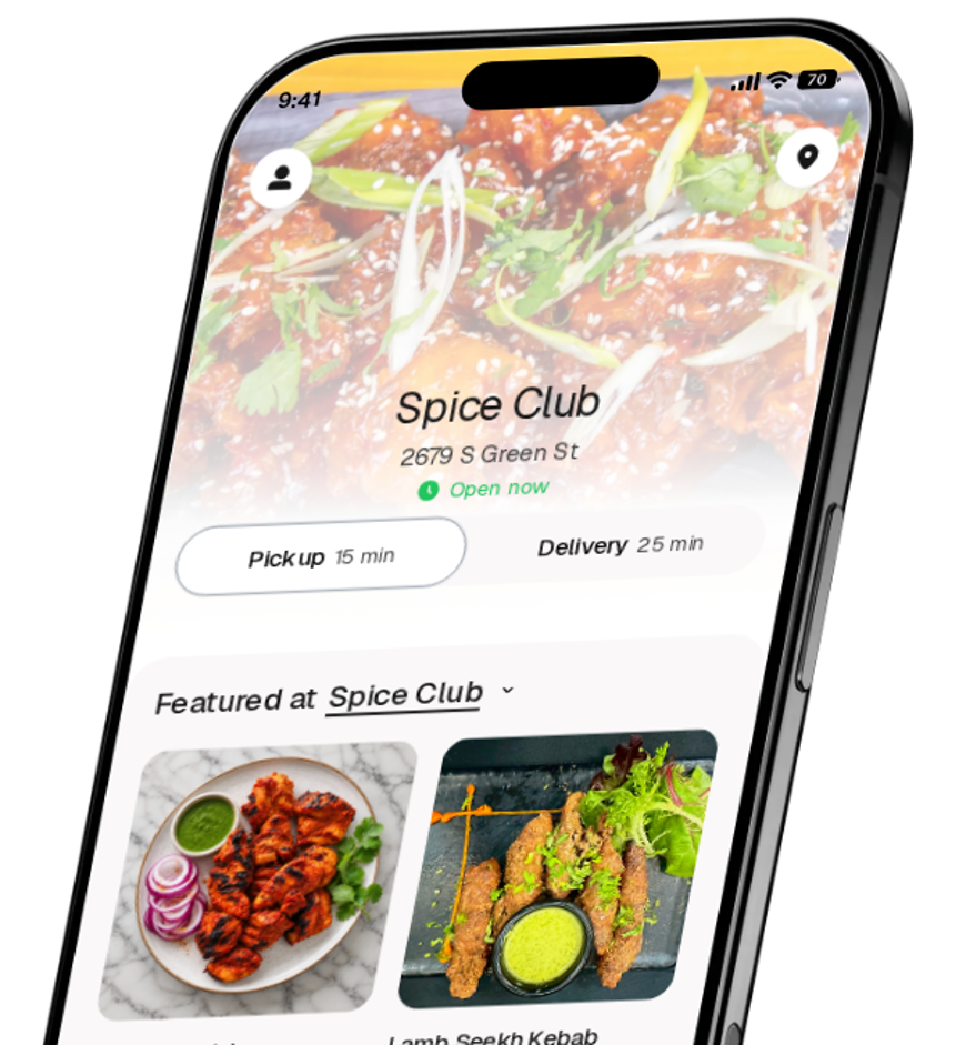 Spice Club app preview