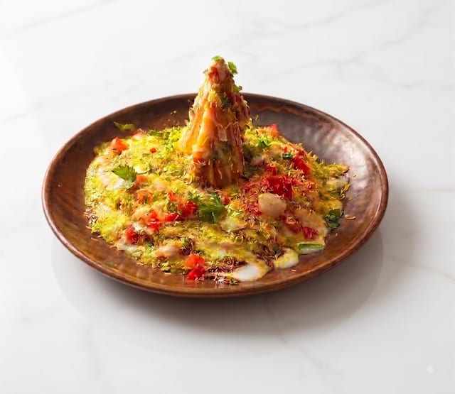 Samosa Chaat.