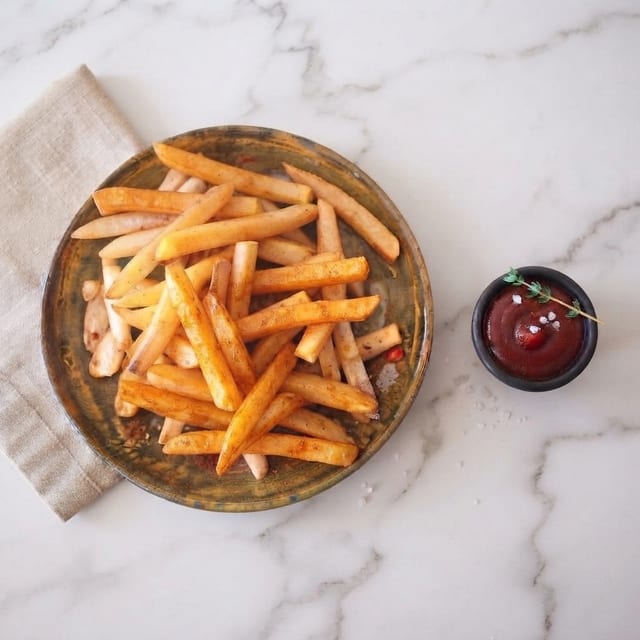 Garlic Masala Fries.