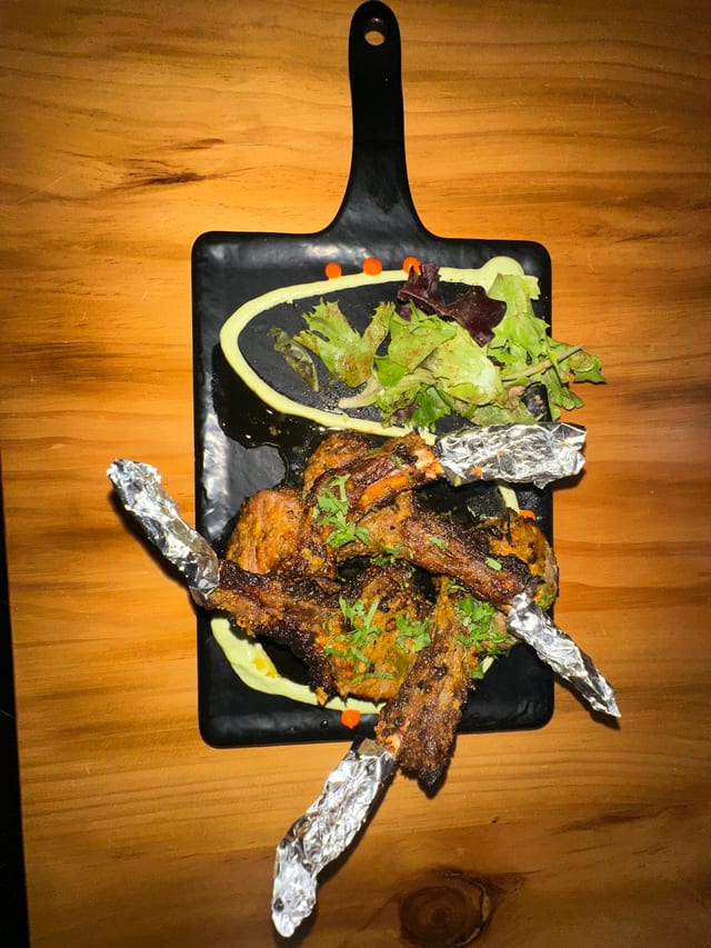 Hyderabadi Lamb Chops.