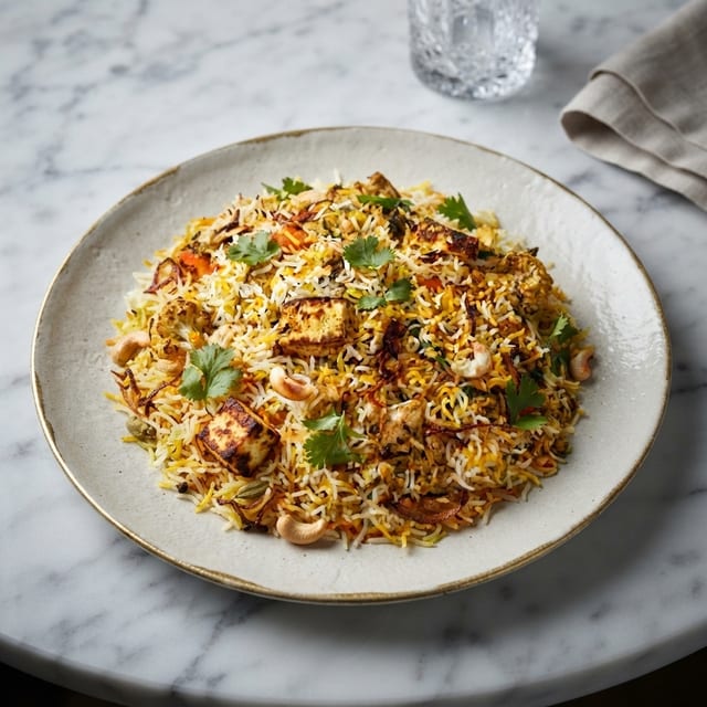 Vegetable Biryani.